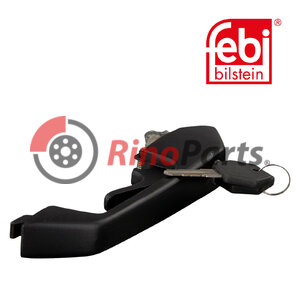 1 306 976 Door Handle with barrel lock and key