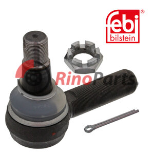 85114146 Drag Link End with castle nut and cotter pin