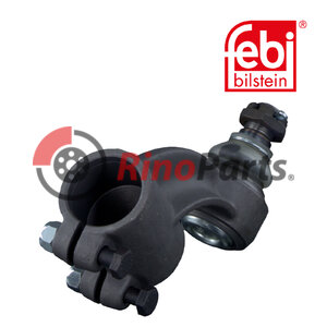 0 310 979 Tie Rod End with castle nut, cotter pin, locking nuts and bolts