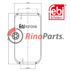 8147142 Air Spring without piston