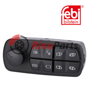 005 545 28 13 Switch Unit for power window regulator, door locks, mirror adjustment and mirror heating