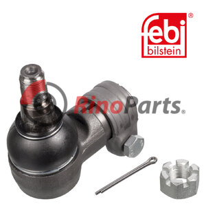 21431675 Angle Ball Joint for steering hydraulic cylinder with castle nut and cotter pin