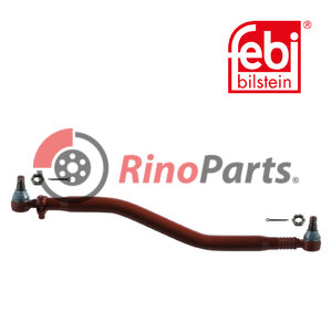 0 4104 2919 Drag Link with castle nuts and cotter pins