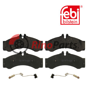 004 420 24 20 Brake Pad Set with additional parts