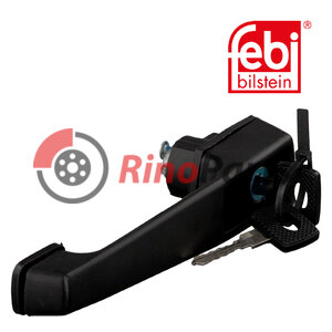670 760 01 59 Door Handle with barrel lock and key