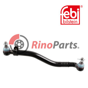 688 460 09 05 Drag Link with castle nuts and cotter pins