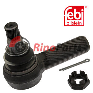 1698839 Tie Rod End with castle nut and cotter pin