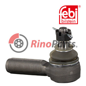 001 330 14 35 Tie Rod / Drag Link End with castle nut and cotter pin