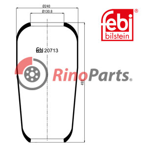 6797169 Air Spring without piston