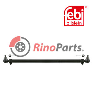 391 330 10 03 Tie Rod with castle nuts and cotter pins
