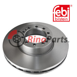 1400 069 Brake Disc without ABS sensor ring