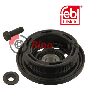 611 030 05 03 S1 TVD Pulley for crankshaft, with bolt and disc
