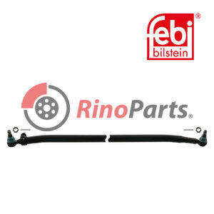 1286 341 Tie Rod with castle nuts and cotter pins
