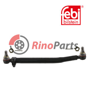 0 4101 6964 Drag Link with castle nuts and cotter pins
