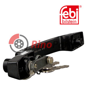 322 766 07 01 Door Handle with barrel lock and key