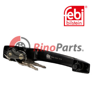 322 766 07 01 Door Handle with barrel lock and key