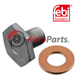 0311.29 S1 Oil Drain Plug with sealing ring