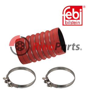 002 094 57 82 S1 Charger Intake Hose with hose clamps