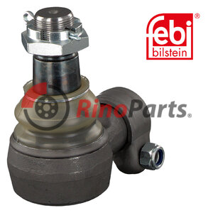 8151876 Angle Ball Joint for steering hydraulic cylinder with castle nut and cotter pin