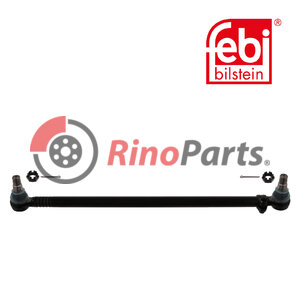 1451 129 Drag Link with castle nuts and cotter pins