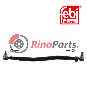 0 4121 5165 Drag Link with castle nuts and cotter pins