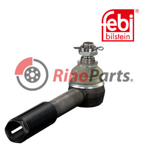 1342 026 S1 Tie Rod End with threaded sleeve, castle nut and cotter pin