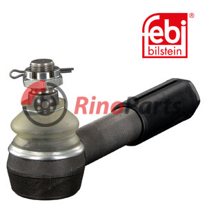 1342 026 S1 Tie Rod End with threaded sleeve, castle nut and cotter pin