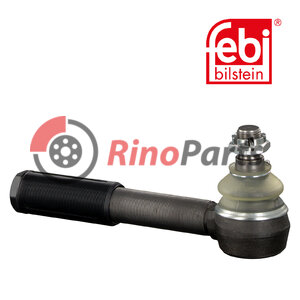 1342 026 S1 Tie Rod End with threaded sleeve, castle nut and cotter pin