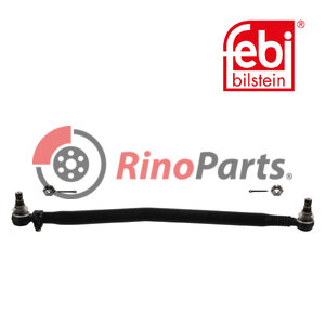 0 466 335 Drag Link with castle nuts and cotter pins, from steering gear to 1st front axle