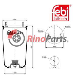 05.429.41.77.0 Air Spring without piston