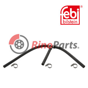 81.96305.0169 S1 Coolant Hose with hose clamps