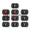 1755F7 10 pieces exhaust rubber rear & middle