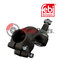 1699401 Tie Rod End with castle nut and cotter pin
