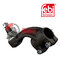 1699400 Tie Rod End with castle nut and cotter pin