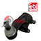 1699400 Tie Rod End with castle nut and cotter pin