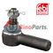 81.95301.6329 Tie Rod End with castle nut and cotter pin