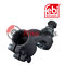0 310 979 Tie Rod End with castle nut, cotter pin, locking nuts and bolts