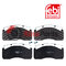 20768101 Brake Pad Set with additional parts