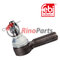 000 330 86 35 Tie Rod / Drag Link End with castle nut and cotter pin