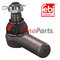0 0468 8949 Tie Rod End with castle nut and cotter pin