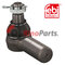0 0468 8948 Tie Rod End with castle nut and cotter pin