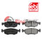 60 01 549 803 Brake Pad Set with additional parts