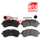 906 421 03 00 Brake Pad Set with additional parts