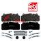 3 057 0096 01 SK1 Brake Pad Set with additional parts