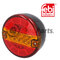 Rear Light round, without license plate light