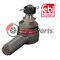 001 330 14 35 Tie Rod / Drag Link End with castle nut and cotter pin