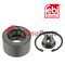 77 01 206 740 Wheel Bearing Kit with castle nut and circlip