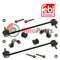 6Q0 411 314 R S1 Anti Roll Bar Bush Kit with stabiliser links