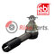 1342 026 S1 Tie Rod End with threaded sleeve, castle nut and cotter pin