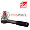 1342 026 S1 Tie Rod End with threaded sleeve, castle nut and cotter pin